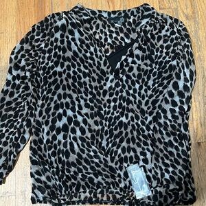 Brand new blouse with built in tank